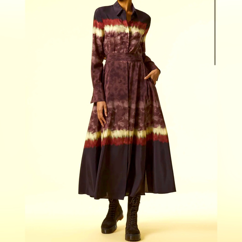 ALTUZARRA Lucie dress in Chianti colorway size EU 38 or U.S. 6
